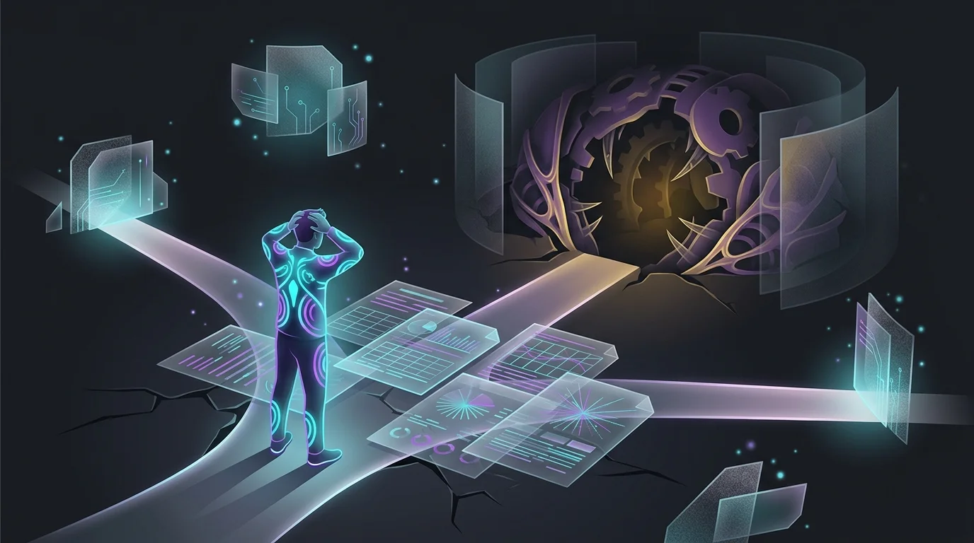 Person at a crossroads holding insurance plans, avoiding a hidden trap while choosing a 2026 medical plan.