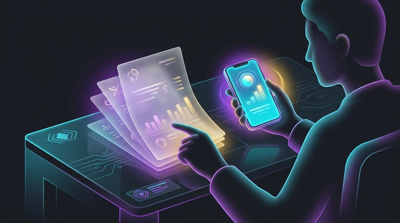 Person reviewing bank statements and Rocket Money app to calculate if subscription savings exceed the service cost.