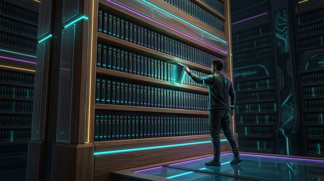 Person selecting a meditation guide from a vast library in the Calm app, a top Headspace alternative.
