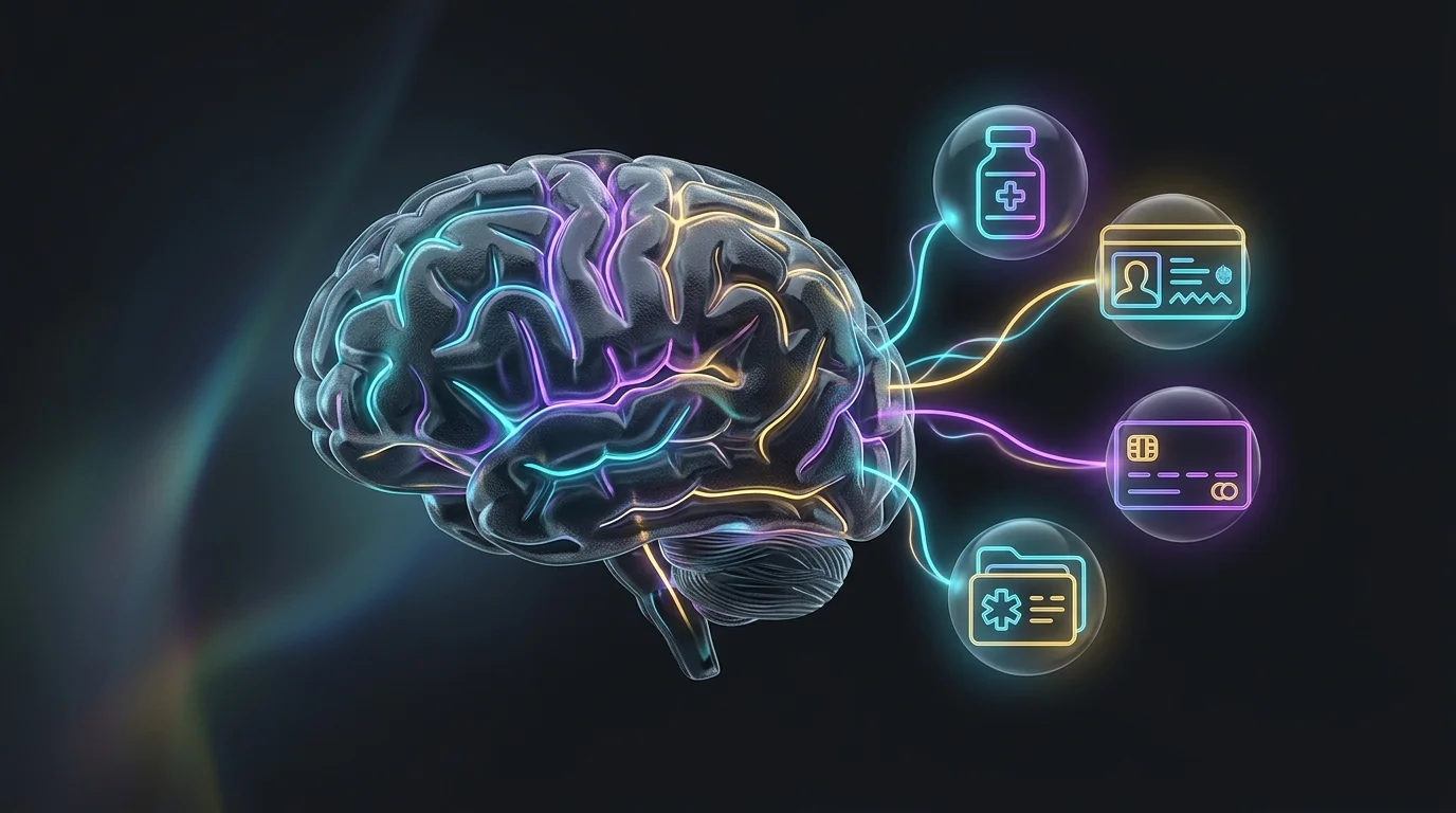 Digital brain processing medical and financial data to replace life insurance exams without medical records.