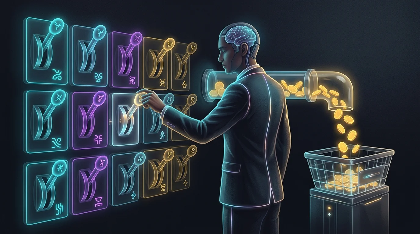 Person selecting a life insurance dividend option to direct financial growth into their policy.