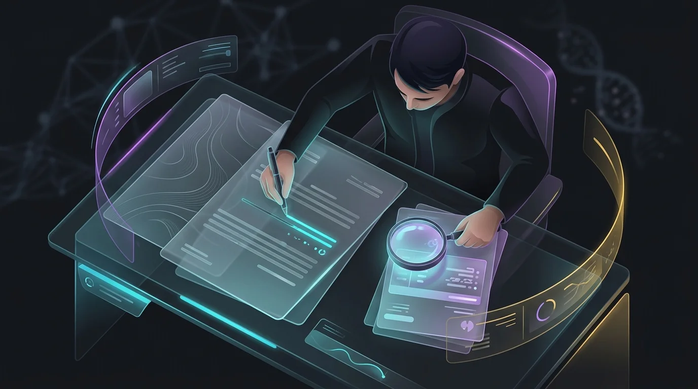 Person highlighting complex health insurance policy terms and reviewing a medical bill at a desk.
