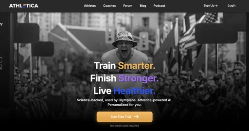 Athletica AI Training Plans logo