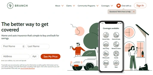 Branch Insurance logo