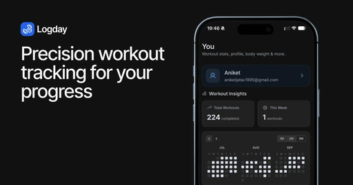Logday – AI Workout Tracker logo