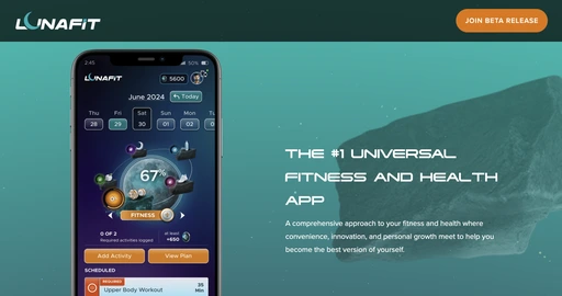 LunaFit: Adaptive AI Trainer logo
