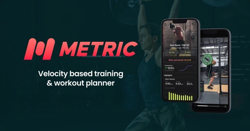 Metric – Barbell Tracker logo